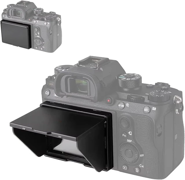 Main image of Gugxiom Camera LCD Screen Hood Sunshade for A7/A7M2/A7R2/A7M3/A9
