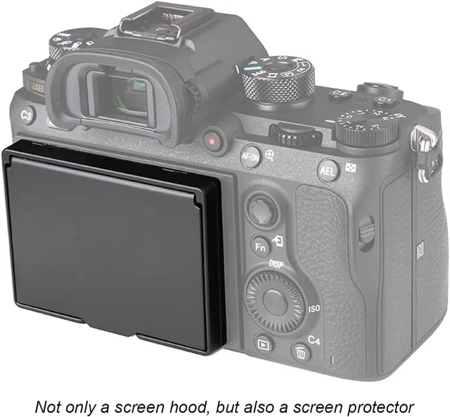 Alt view image 4 of 7 - Gugxiom Camera LCD Screen Hood Sunshade for A7/A7M2/A7R2/A7M3/A9
