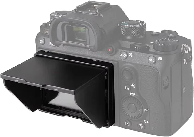 Alt view image 7 of 7 - Gugxiom Camera LCD Screen Hood Sunshade for A7/A7M2/A7R2/A7M3/A9