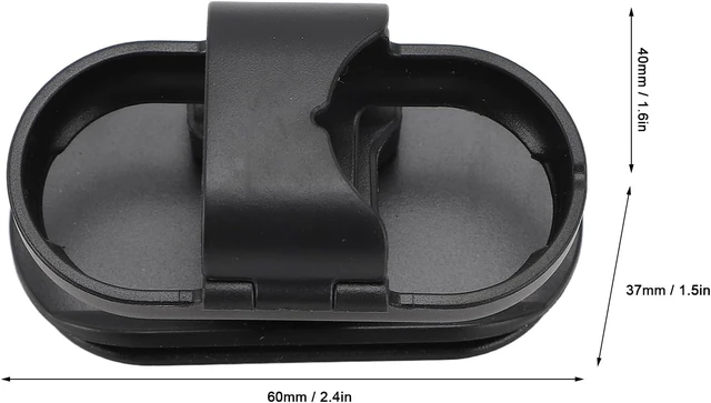 Alt view image 7 of 7 - Gugxiom Quick Release Hat Clip Mount for GO 3S, 360 Rotation, POV Mount, Black