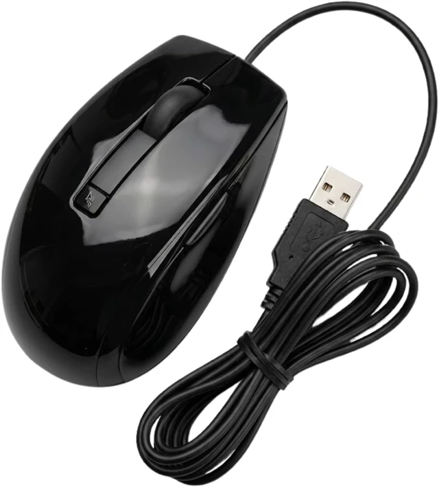 Alt view image 3 of 7 - Dell V7623 Wired USB Optical Mouse, 6-Button 1600 DPI
