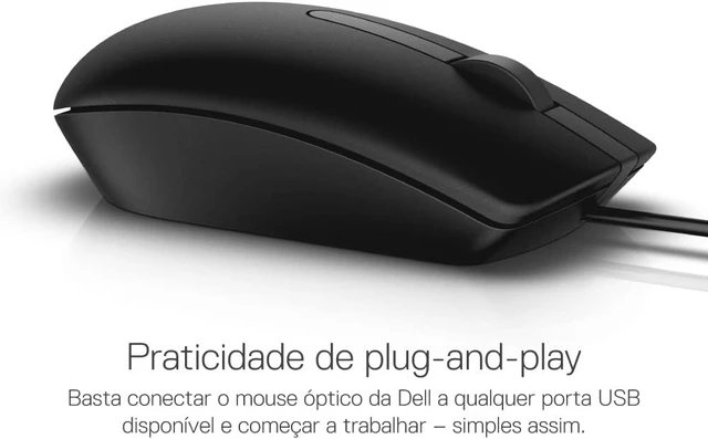 Alt view image 5 of 6 - Dell MS116 Scroll Wheel PC Mouse for PC/Mac 2-Way
