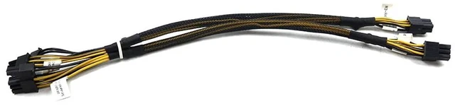 Main image of PCI-E R3-R4 PSU6P-8PGFX Power Cable HPDD5 0HPDD5 CN-0HPDD5 Compatible Replacement Spare Part for Dell Alienware Area 51 R2 Series