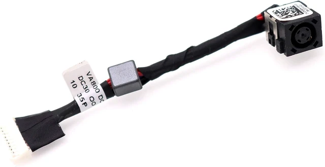 Main image of Deal4GO DC Power Jack Cable Harness Charging Port Replacement for Dell Alienware 17 R1 M17X R1 R5 VAS00 0R085W R085W DC30100M200