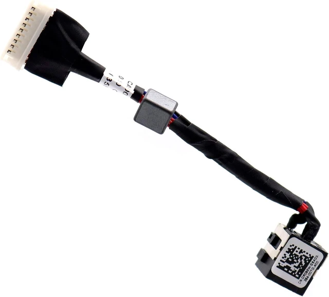 Alt view image 2 of 6 - Deal4GO DC Power Jack Cable Harness Charging Port Replacement for Dell Alienware 17 R1 M17X R1 R5 VAS00 0R085W R085W DC30100M200