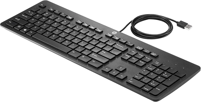 Main image of HPI USB Slim Style Windows 8.X Enhanced Keyboard - 803181-001
