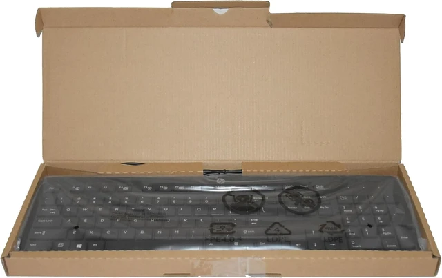 Alt view image 2 of 3 - HPI USB Slim Style Windows 8.X Enhanced Keyboard - 803181-001