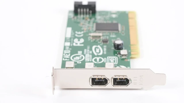 Alt view image 4 of 7 - Dell H924H Dual Port IEEE-1394 PCI FireWire Controller Card 0H924H