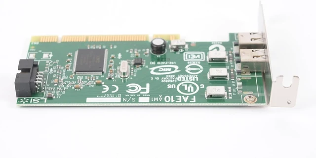 Alt view image 6 of 7 - Dell H924H Dual Port IEEE-1394 PCI FireWire Controller Card 0H924H