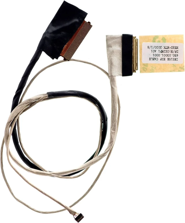Alt view image 2 of 4 - Deal4GO HD 15.6" LVDS LCD eDP Cable Video Flex Cable for Dell Inspiron 15 3551 3552 3558 3559 3568 450.03001.0001 0X2MP1 X2MP1