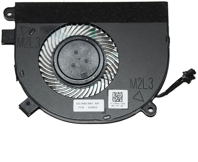 Main image of Laptop CPU Fan for DELL Inspiron 15 5584 0T6RHW T6RHW 023.100EI.0011 023.100EI.0001 DC5V 0.5A New