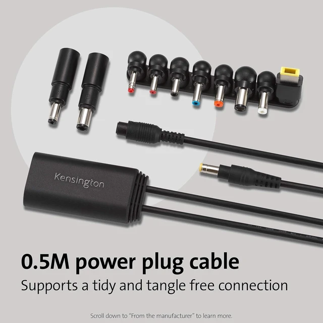 Alt view image 5 of 6 - Kensington 60W USB-A Power Splitter for USB C/A Hybrid Docking Stations (K38310NA)