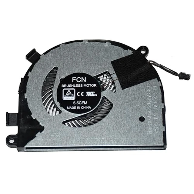 Alt view image 7 of 7 - Laptop CPU Fan for DELL Inspiron 15 5584 0T6RHW T6RHW 023.100EI.0011 023.100EI.0001 DC5V 0.5A New