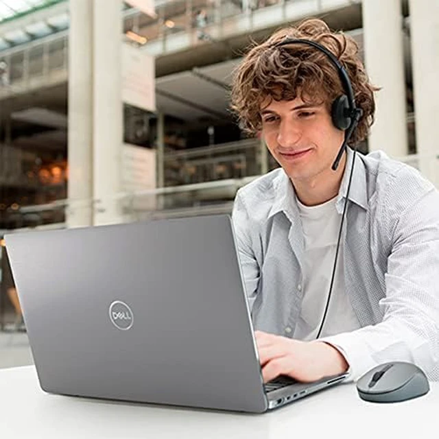 Alt view image 4 of 5 - Dell Stereo Headset WH1022