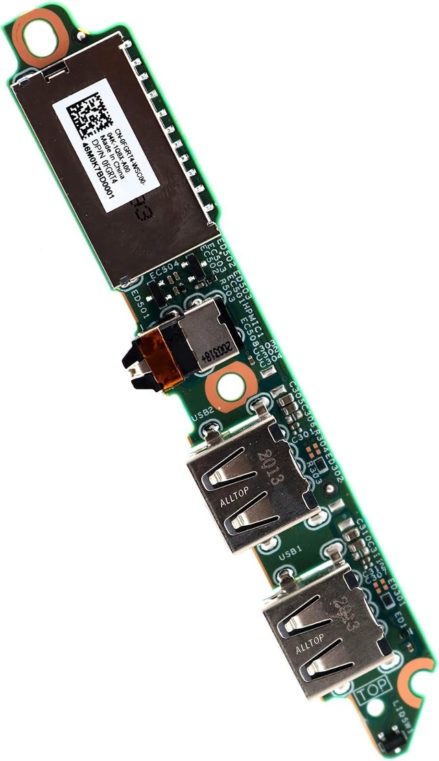 Main image of Deal4GO USB Port SD Card Reader Audio I/O Board FGRT4 0FGRT4 Replacement for Dell G3 3500 G5 5500 G5 SE 5505 Gaming Laptop