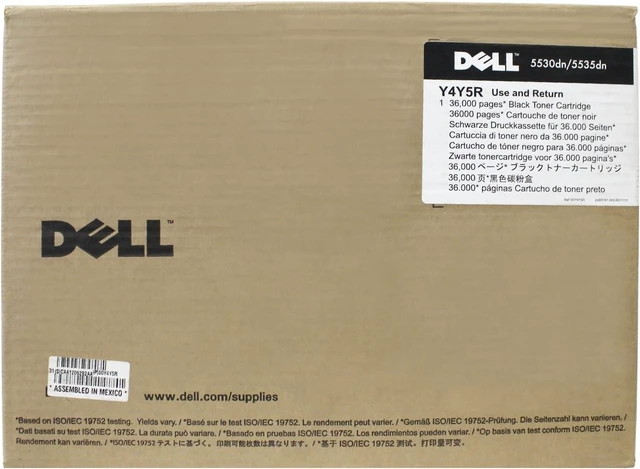 Main image of Dell Y4Y5R Toner Cartridge 5530dn/5535dn Laser Printers