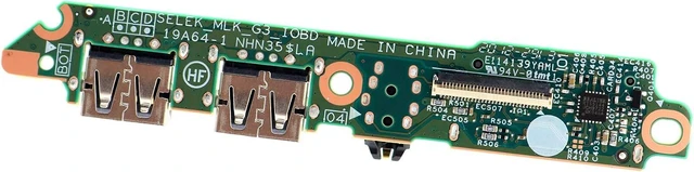Alt view image 3 of 4 - Deal4GO USB Port SD Card Reader Audio I/O Board FGRT4 0FGRT4 Replacement for Dell G3 3500 G5 5500 G5 SE 5505 Gaming Laptop