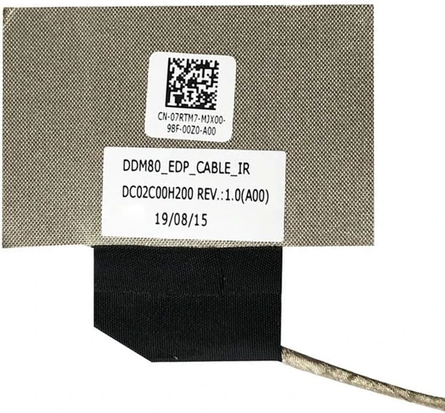 Alt view image 2 of 2 - Laptop LCD LVDS Cable for DELL Latitude 5590 5591 Precision 3530 07RTM7 7RTM7 DC02C00H200 30PIN EDP IR Touch New