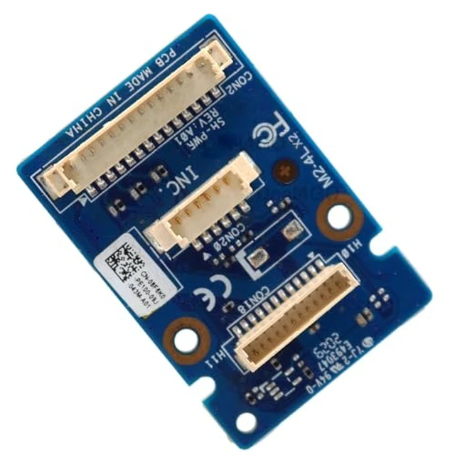 Alt view image 6 of 6 - Deal4GO Power Button Daughter Board Module 8F6K0 0MF2N Replacement for Dell Alienware Aurora R12 R11 R10 R9 MT Tower Desktop