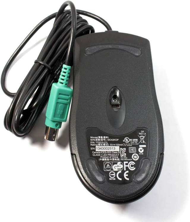 Alt view image 2 of 4 - Genuine PS/2 Laser Mouse 3 Buttons for Wyse PC & Laptops MO42KOP 770510-21L 85FHW 085FHW by EbidDealz