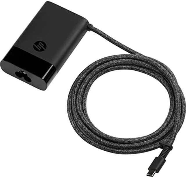 Alt view image 3 of 3 - HP 65W USB-C Laptop Charger