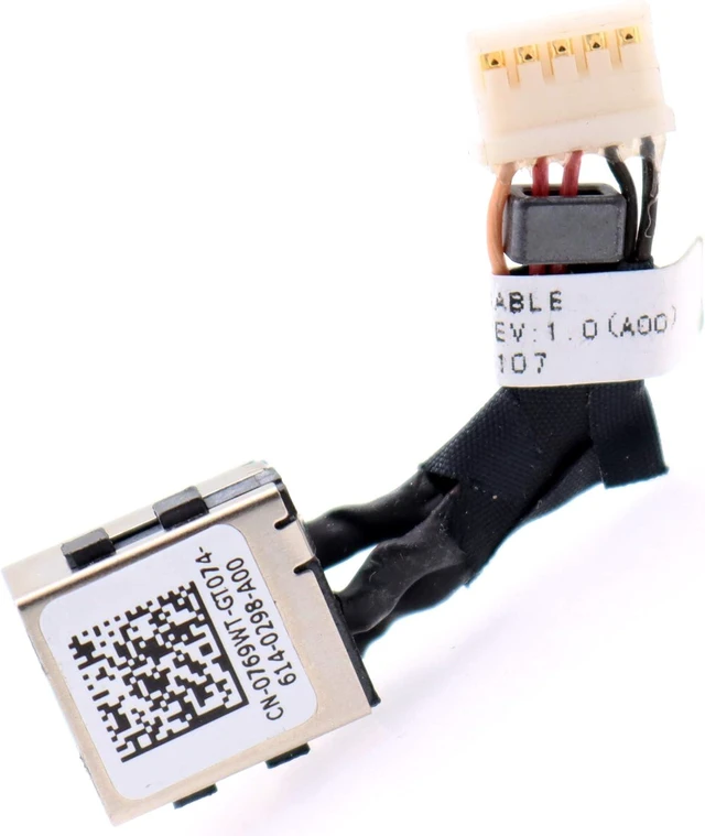 Alt view image 4 of 4 - Deal4GO DC Power Jack Cable Harness Wire Replacement for Dell Latitude E5270 5270 P23T ADM60 DC30100VJ00 DC30100VS00 0769WT 769WT