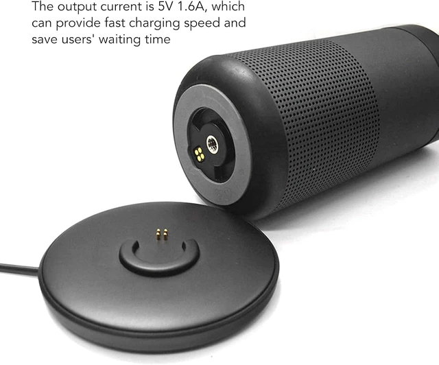 Alt view image 2 of 7 - Charging for Revolve, Revolve+, Black Replacement Charging Dock for Bluetooth Speaker
