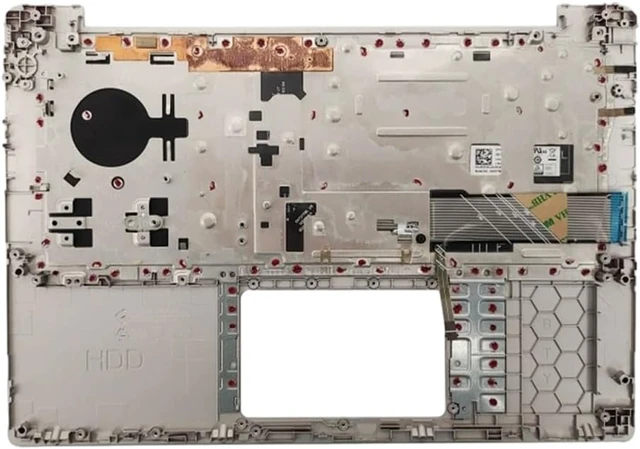 Alt view image 2 of 2 - Replacement Parts for DELL Inspiron 5480 5485 5488 14.0" Palmrest Bezel US BL Keyboard Gold 076V4N 76V4N