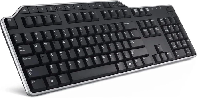 Main image of Dell Keyboard, External, USB/Wired, Icelandic, 105, 0MK6MK (USB/Wired, Icelandic, 105 Keys, Black, Multimedia, (KB522, Scarlet))