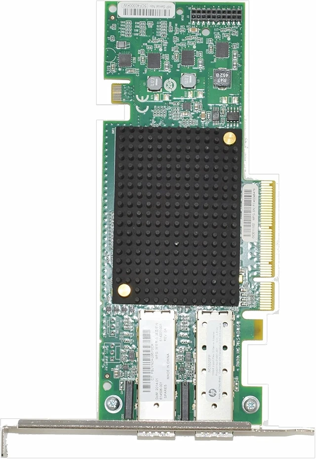 Alt view image 3 of 5 - HP | 614203-B21 | NC552SFP | 10Gb 2-port PCI Express x8 Ethernet Server Adapter