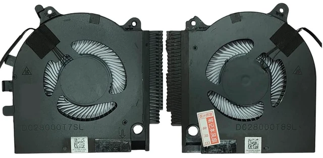 Main image of Laptop CPU GPU Fan for DELL G15 5510 5511 5515 GTX1650 GPU 0203MH 203MH EG75070S1-C670-S9A 01JYXG 1JYXG EG75070S1-C660-S9A DC5V New