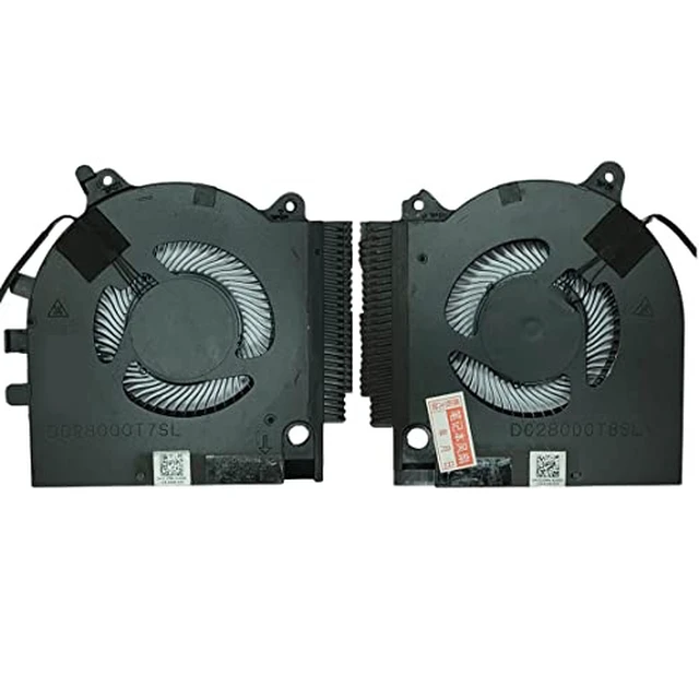 Alt view image 2 of 2 - Laptop CPU GPU Fan for DELL G15 5510 5511 5515 GTX1650 GPU 0203MH 203MH EG75070S1-C670-S9A 01JYXG 1JYXG EG75070S1-C660-S9A DC5V New