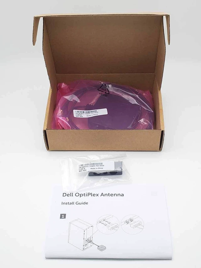 Alt view image 2 of 5 - Dell Optiplex WiFi Wireless Network Antenna Cable Adapter Kit OGJRH7; ODFCV1