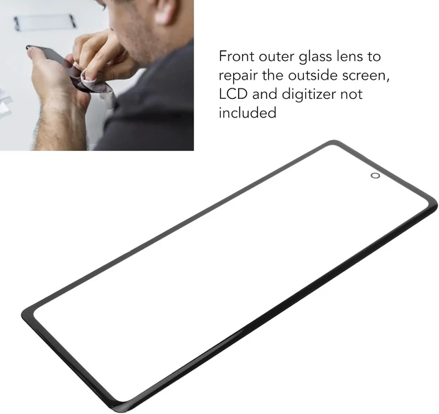 Alt view image 2 of 7 - Replacement Cell Phone Screens for Z Fold 2 5G F916, Glass Front Screen Replacement with Repair Tools