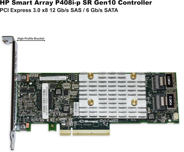 Alt view image 3 of 7 - Genuine 836260-001 Smart Array P408i-a SR Gen10 (8 Internal Lanes/2GB
