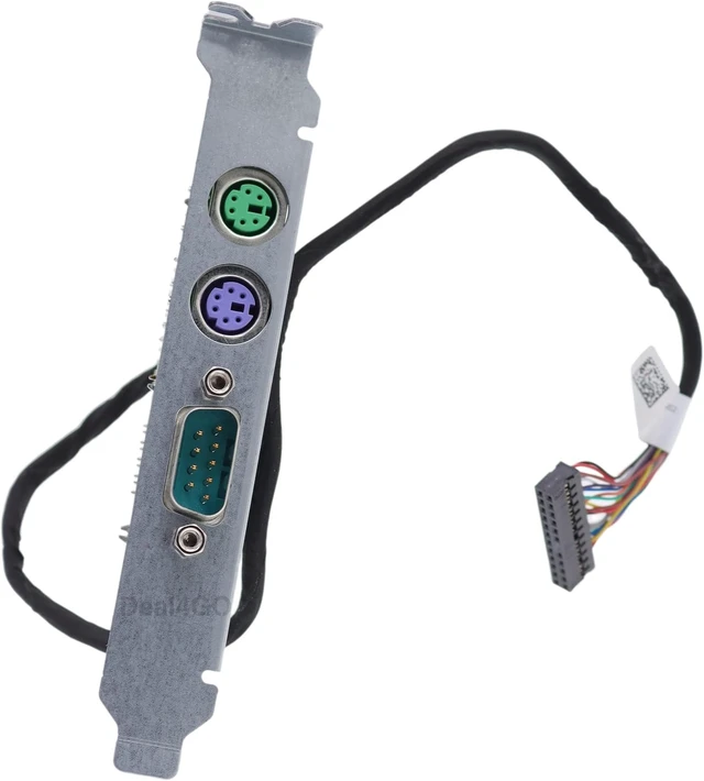 Alt view image 2 of 5 - Deal4GO PS2 Male RS232 COM Serial Port Board GYY8P GRY5H Replacement for Dell OptiPlex 5000 7000 5080 5090 7090 7010 7020 Tower Desktop