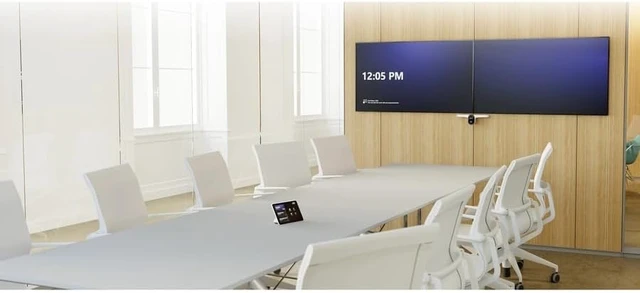 Alt view image 3 of 4 - Poly Studio Large Room Kit for Poly PC Room Solution - Poly Studio E70 Camera & Poly GC8 Touch Controller - Automatic Camera Framing - 4K Display - Room PC Not Included