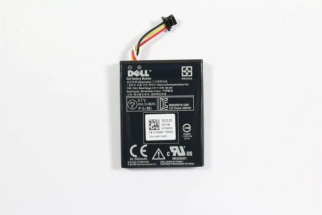 Main image of 70K80 Battery for Dell PERC H710 H710p H810 RAID Controllers