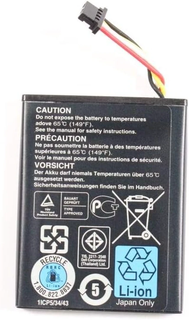 Alt view image 2 of 2 - 70K80 Battery for Dell PERC H710 H710p H810 RAID Controllers