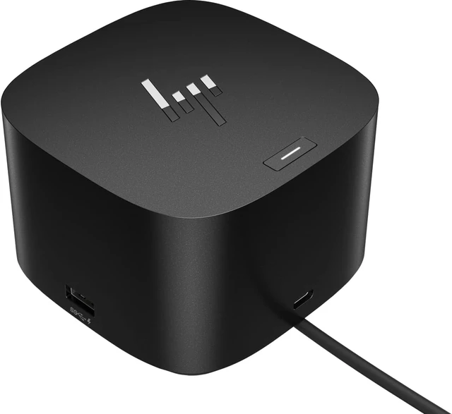 Alt view image 2 of 5 - HP Thunderbolt Dock 280W G4 with Combo Cable, Thunderbolt 4, 5 USB, HDMI, 2 Display Port, RJ-45, with a Single Cable Connection to Any Brand Laptop (4J0G4AA#ABA) Bundle with Docztorm Hub