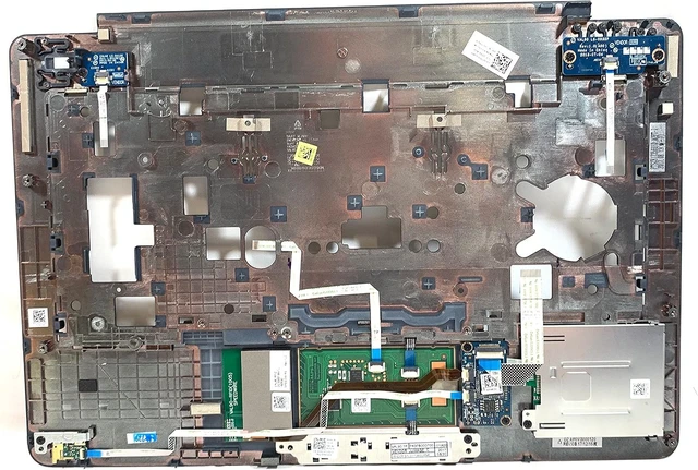 Alt view image 2 of 5 - Laptop Palmrest for DELL Latitude E6440 P38G Black with Fingerprint & touchpad 0V7MXM V7MXM