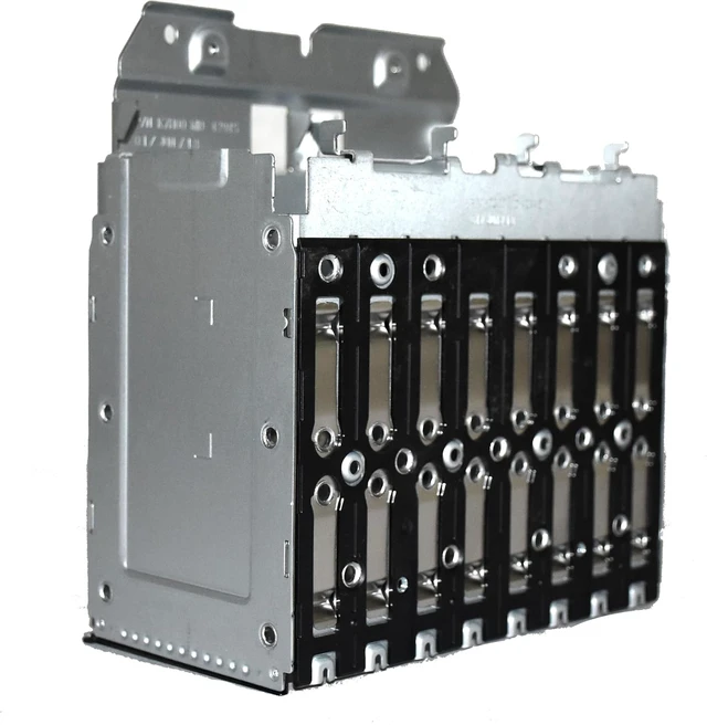 Alt view image 3 of 4 - Compatible with Dell PowerEdge R720-R720XD Server Hard Drive Cage 2.5" Inches Small Form Factor SFF 8 Bay K7H00 K7G00 P51CF N2R9K
