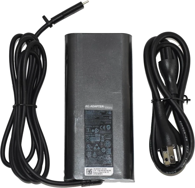 Alt view image 3 of 7 - Dell Sparepart 130W USB-C AC Adapter with Power Delivery, W128888593 (Power Delivery)