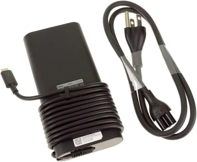 Alt view image 7 of 7 - Dell Sparepart 130W USB-C AC Adapter with Power Delivery, W128888593 (Power Delivery)