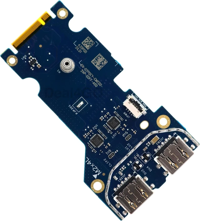 Alt view image 5 of 6 - Deal4GO USB Port IO Circuit Board 2P0CY 9D44M LS-L656P Replacement for Dell G15 5520 5521 5525 2022