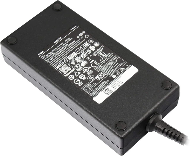 Main image of Sparepart: Dell AC Adapter, 180W, 19.5V, 3 Pin, 7.4mm, C6 Power Cord, 47RW6 (Pin, 7.4mm, C6 Power Cord (Not incl.) 47RW6, Notebook, Indoor, 180 W, 19.5 V, AC-to-DC, DELL)