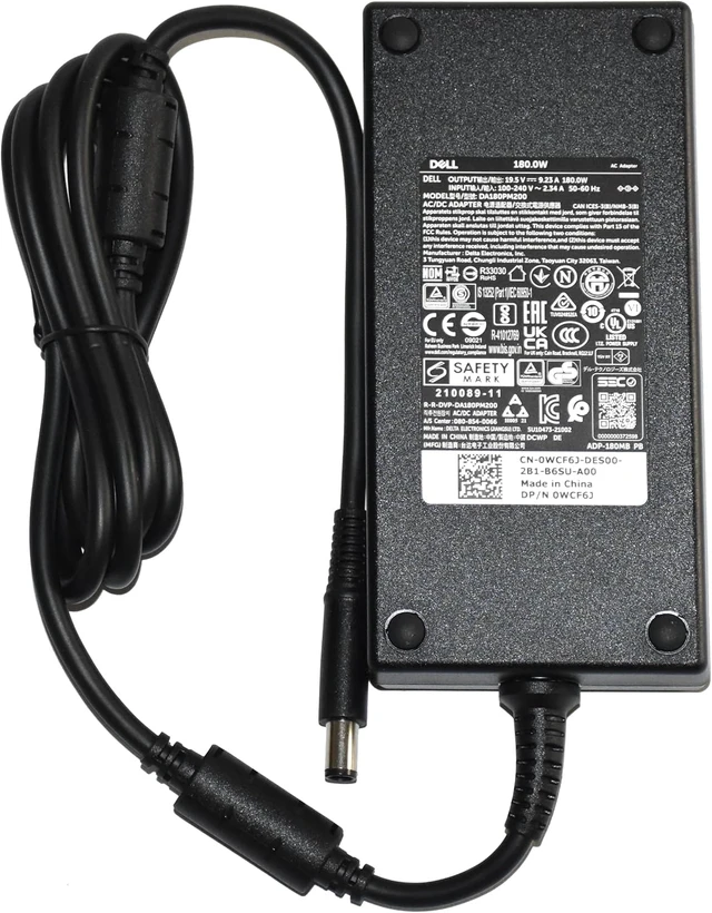Alt view image 5 of 7 - Dell 180 W AC Adapter CHNY 7.4 E5 SFF