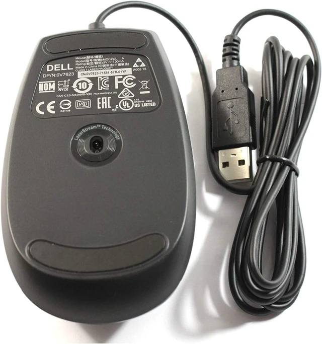 Alt view image 3 of 4 - Premium USB Optical Mouse w/Scroll Wheel M-UAV-DEL8 MOCZUL V7623 J660D J661D CV-0V7623 by EbidDealz