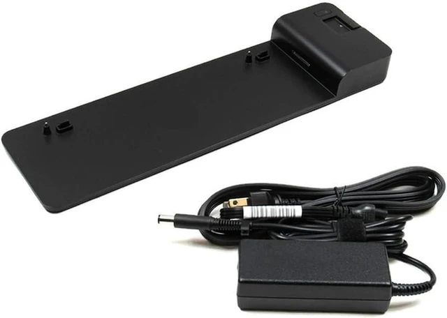Main image of New Genuine UltraSlim Docking Station Port Replicator with AC Adaoter for HP HSTNN-IX10 D9Y32UT 727347-001, 732252-001, 706978-001 D9Y19AVABA, B9C87UT, D9Y32AA, D9Y32UT, E5C22AV