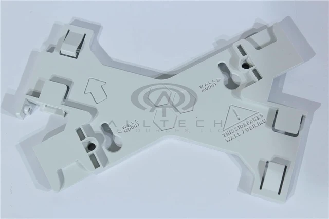 Alt view image 4 of 4 - Aerohive | Wall Plate Bracket kit for AP122, AP122X, AP130, AP230, AP245X, AP250,AP550 Includes The Bracket and Security Screws | AH-Acc-BKT-WP-KIT